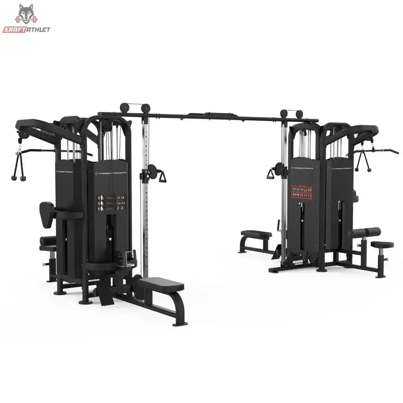8 Stationen Titanium Strength Black Series
