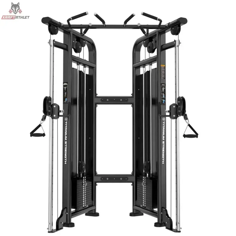 Kabelzugturm Functional Trainer – Titanium Genesis Doppelpulley