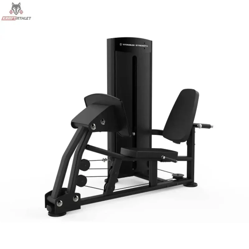 Sitzende Beinpresse und Wadenheben Titanium Strength Black Series