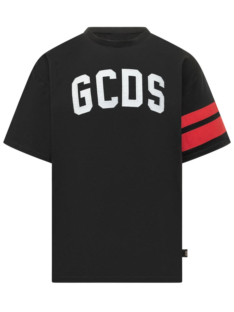 T-shirt Over con Stampa Frontale