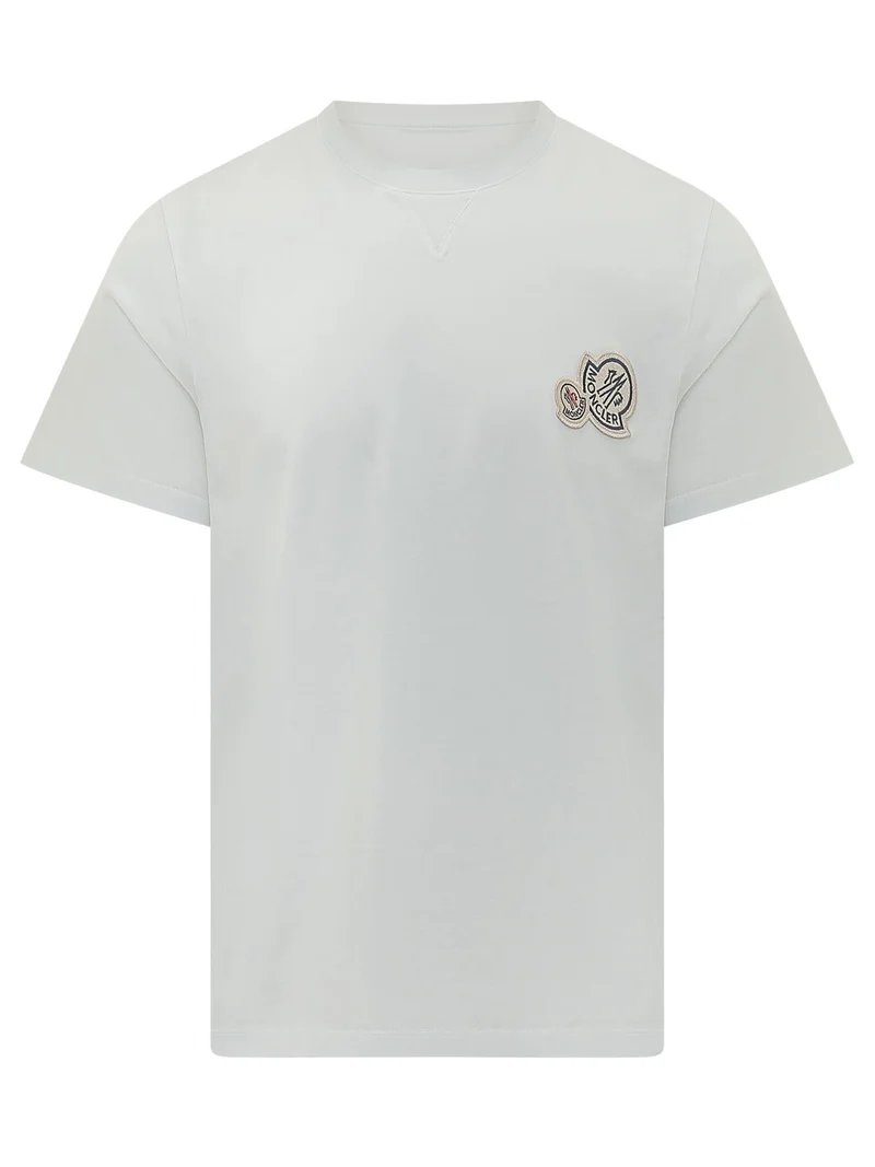 T-shirt con Patch Ricamate