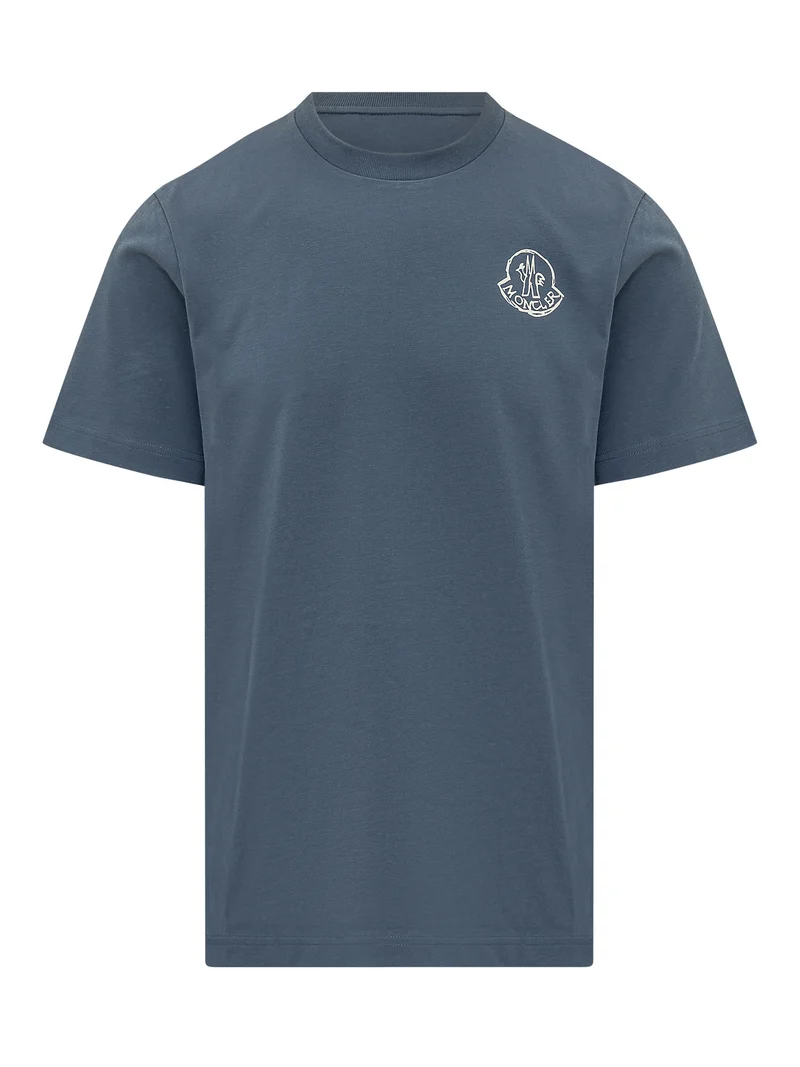 T-shirt con Logo sul Petto