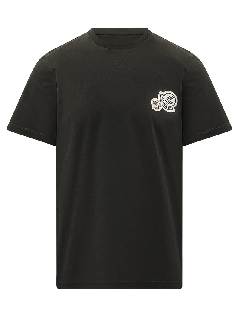 T-shirt con Patch Ricamate