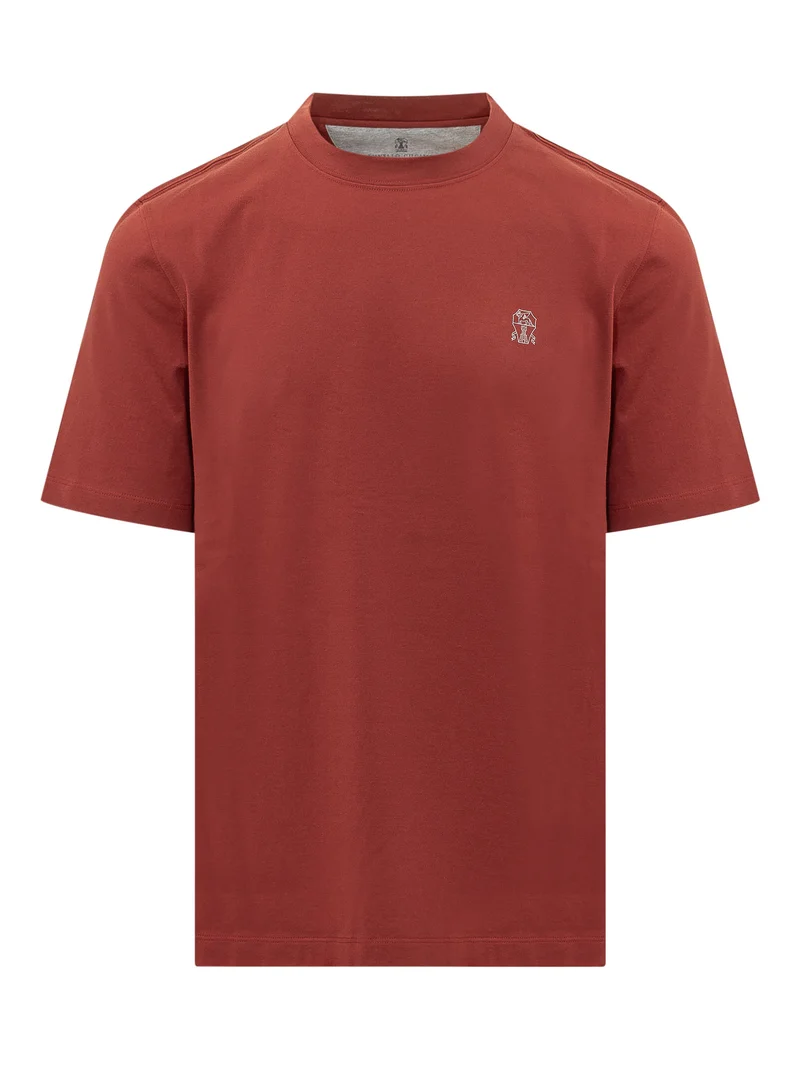 T-shirt Girocollo con Logo