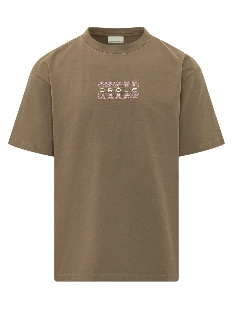 T-shirt Ornements con Ricamo