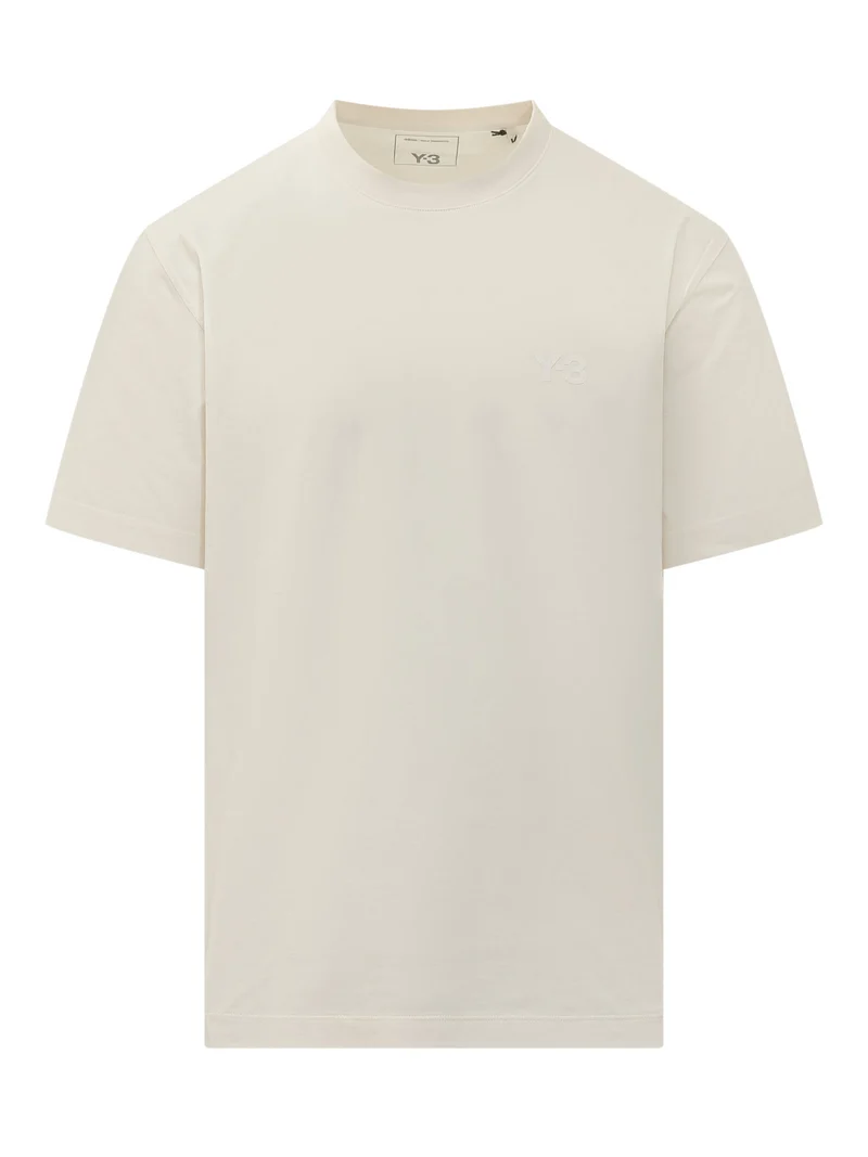 T-shirt con Logo sul Petto