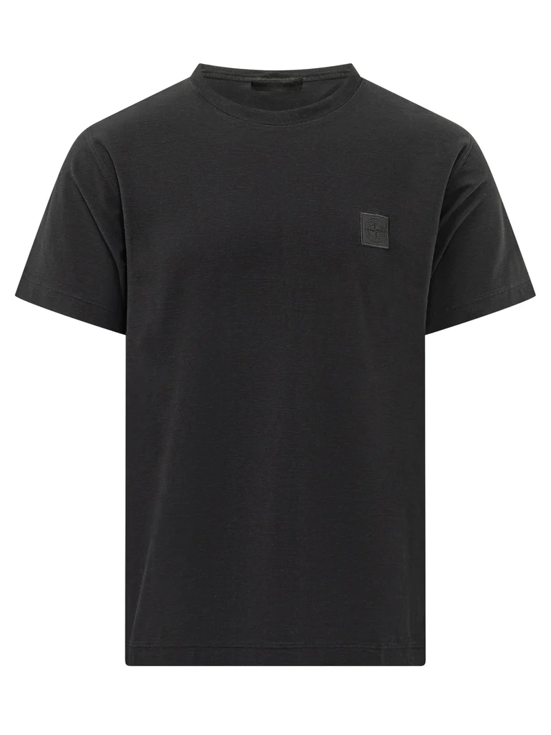T-shirt con Stampa Centrale