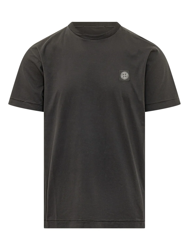 T-shirt con Patch Logo