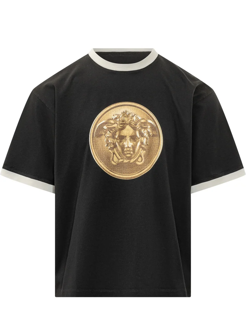 T-shirt con Medusa Frontale