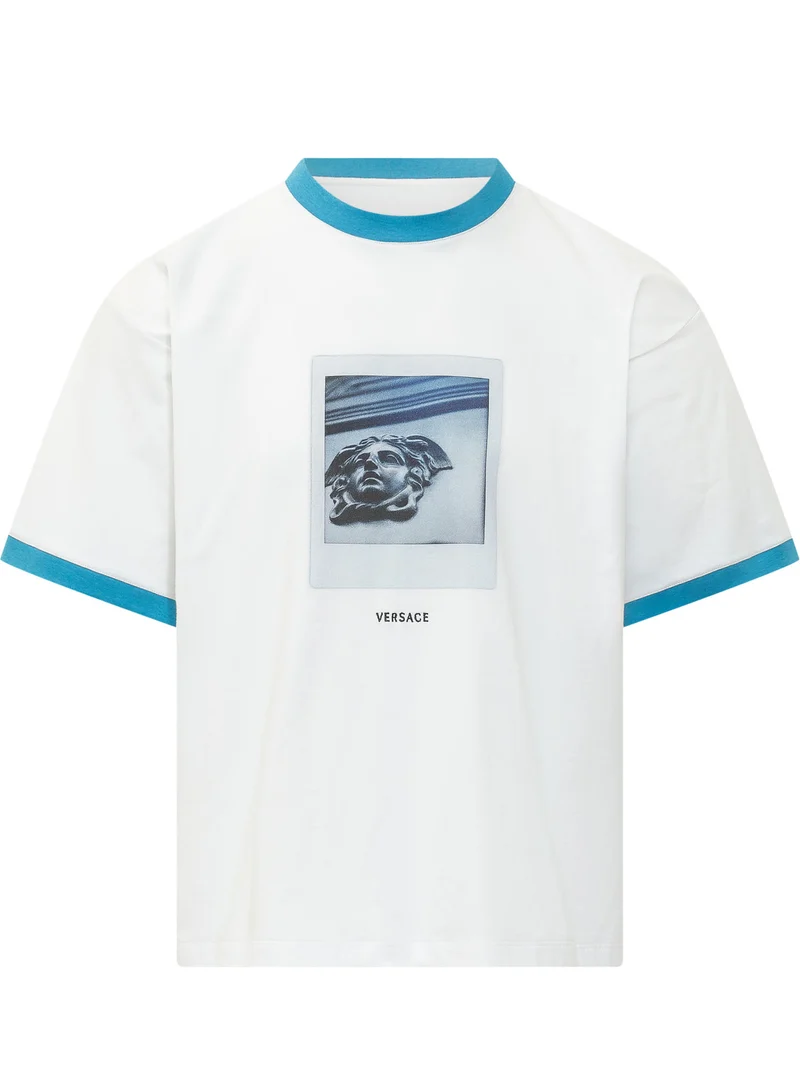 T-shirt con Stampa Fotografica