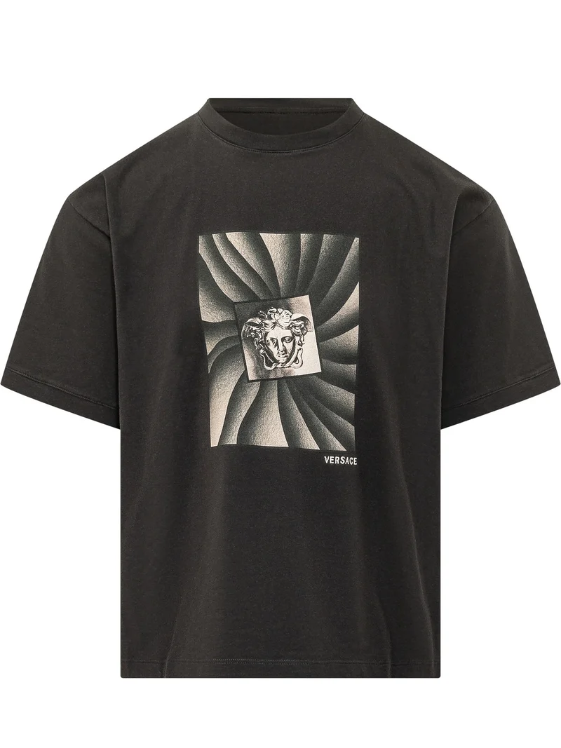 T-shirt con Stampa Grafica