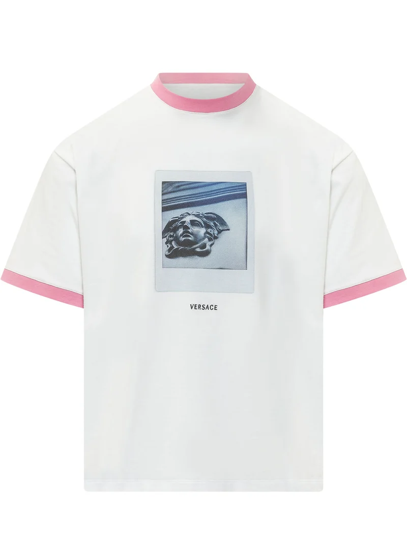 T-shirt con Stampa Fotografica