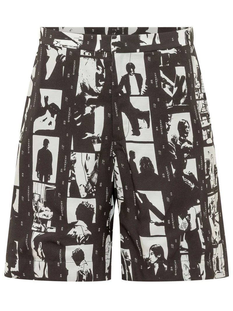 Shorts con Stampa Fotografica