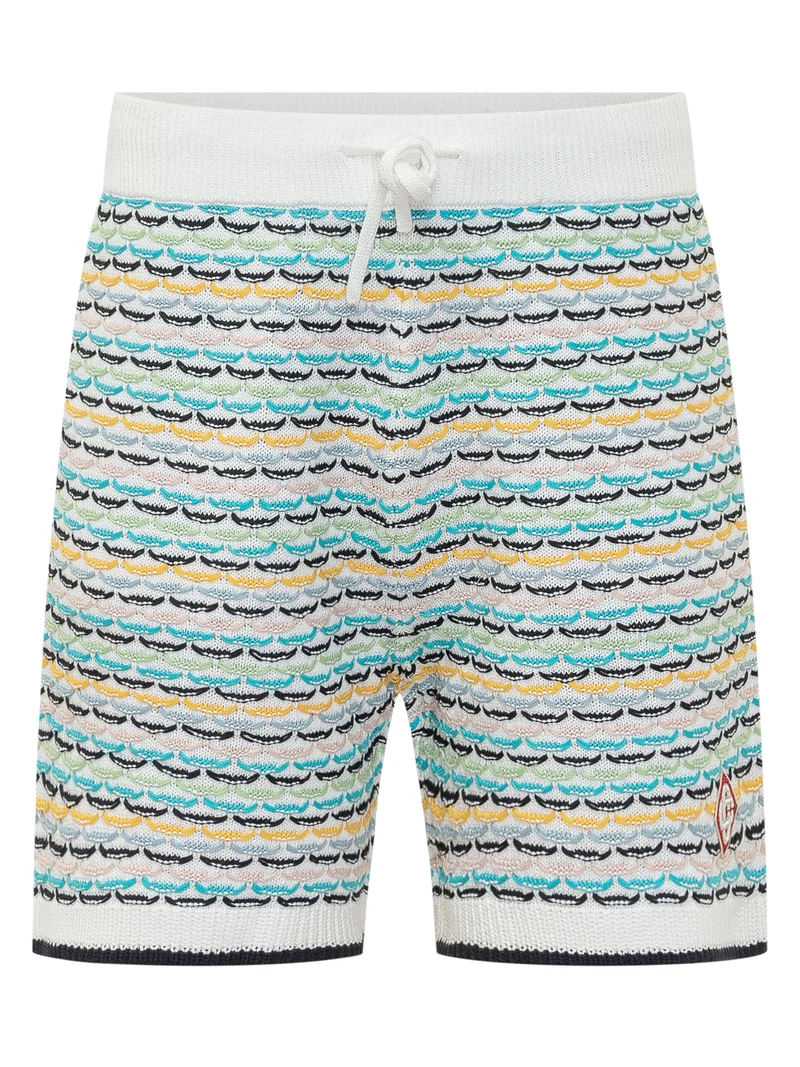 Shorts Tuck Stitch con Coulisse