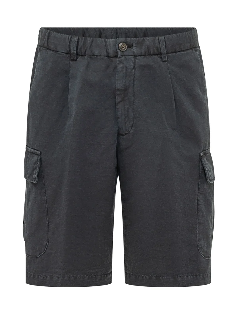 Bermuda Cargo con Tasche Applicate