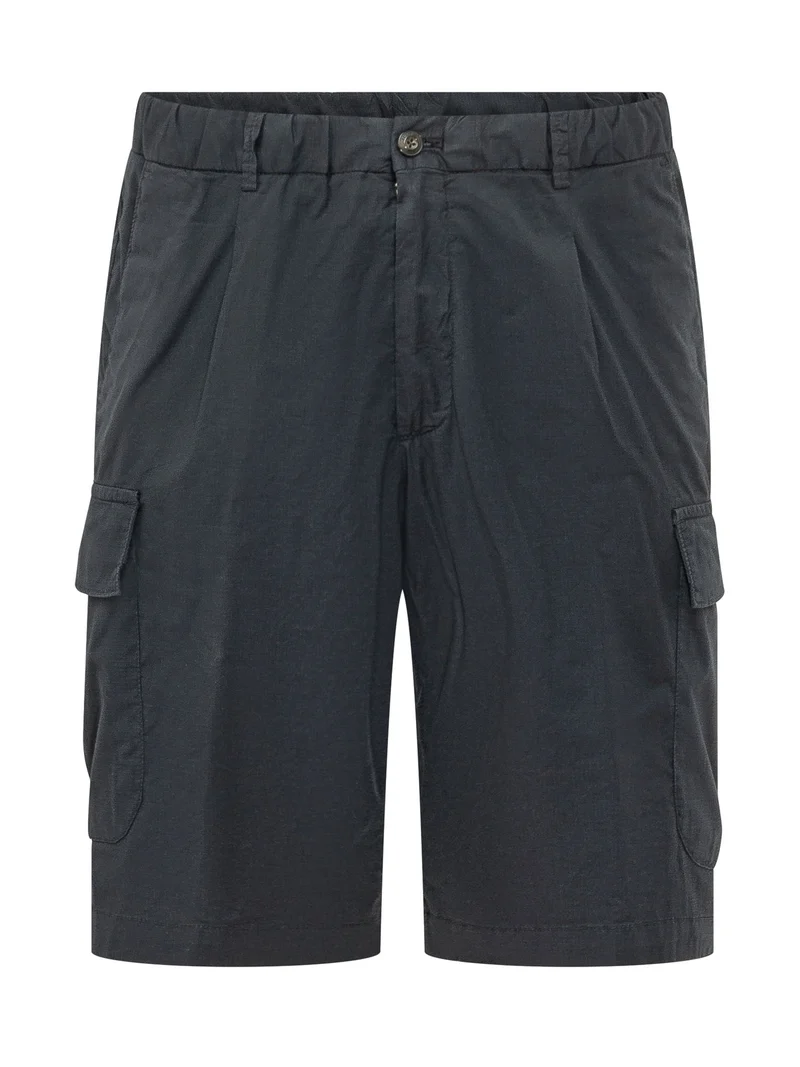 Bermuda Cargo con Tasche Applicate