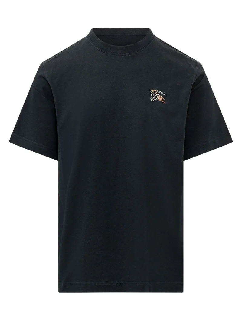 T-shirt Seth con Ricamo Logo sul Petto