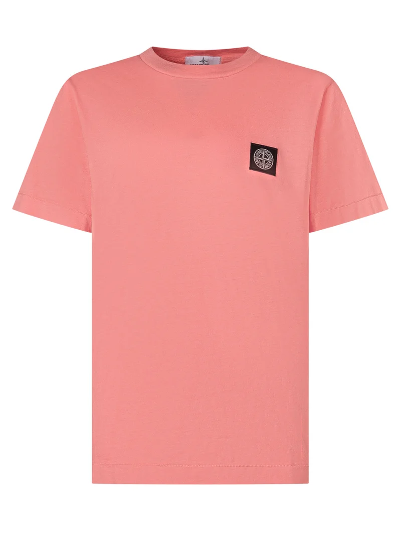 T-shirt con Patch sul Petto