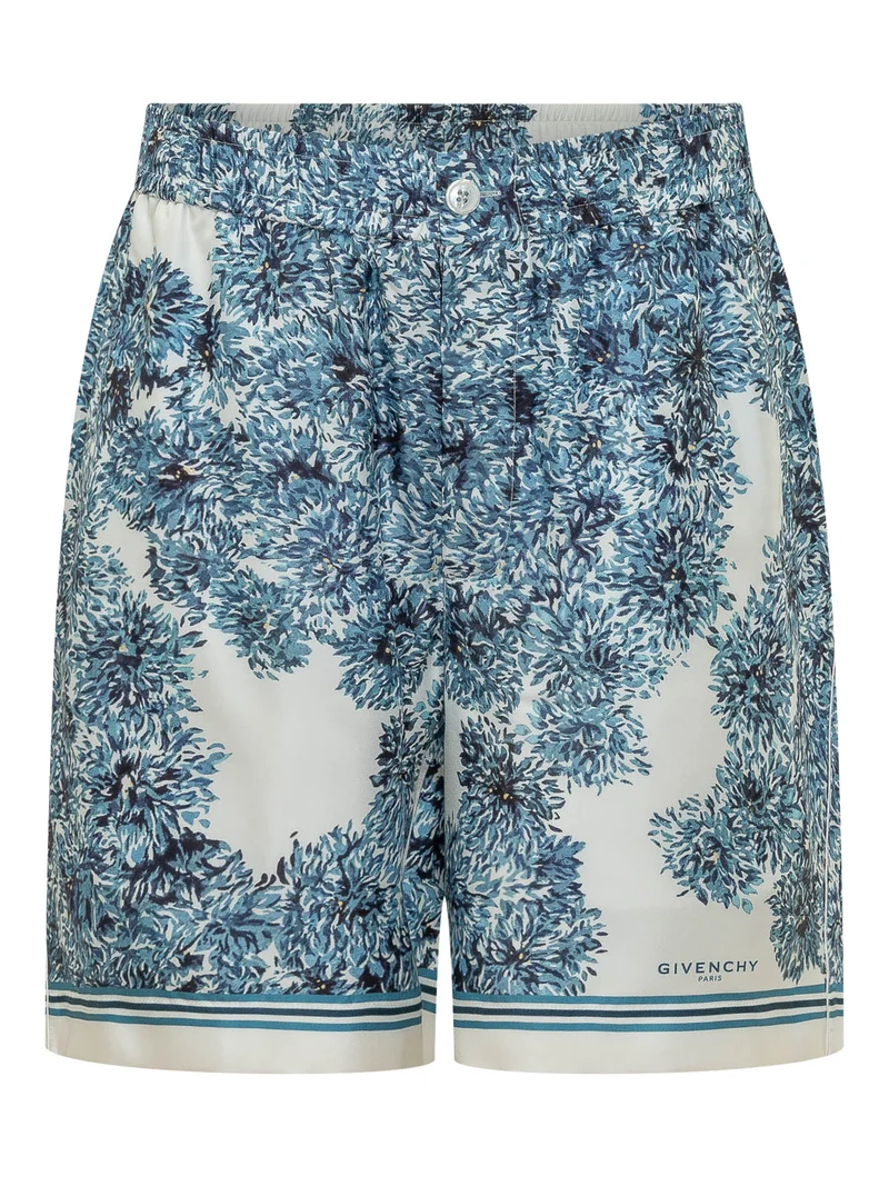 Bermuda con Stampa Floreale
