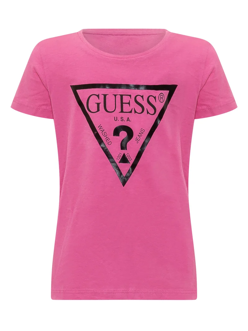 T-shirt con Stampa Triangolare
