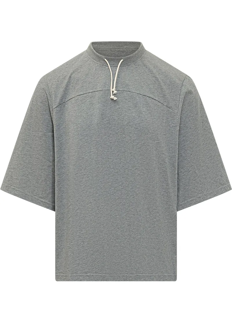 T-shirt Cord Band con Coulisse al Collo