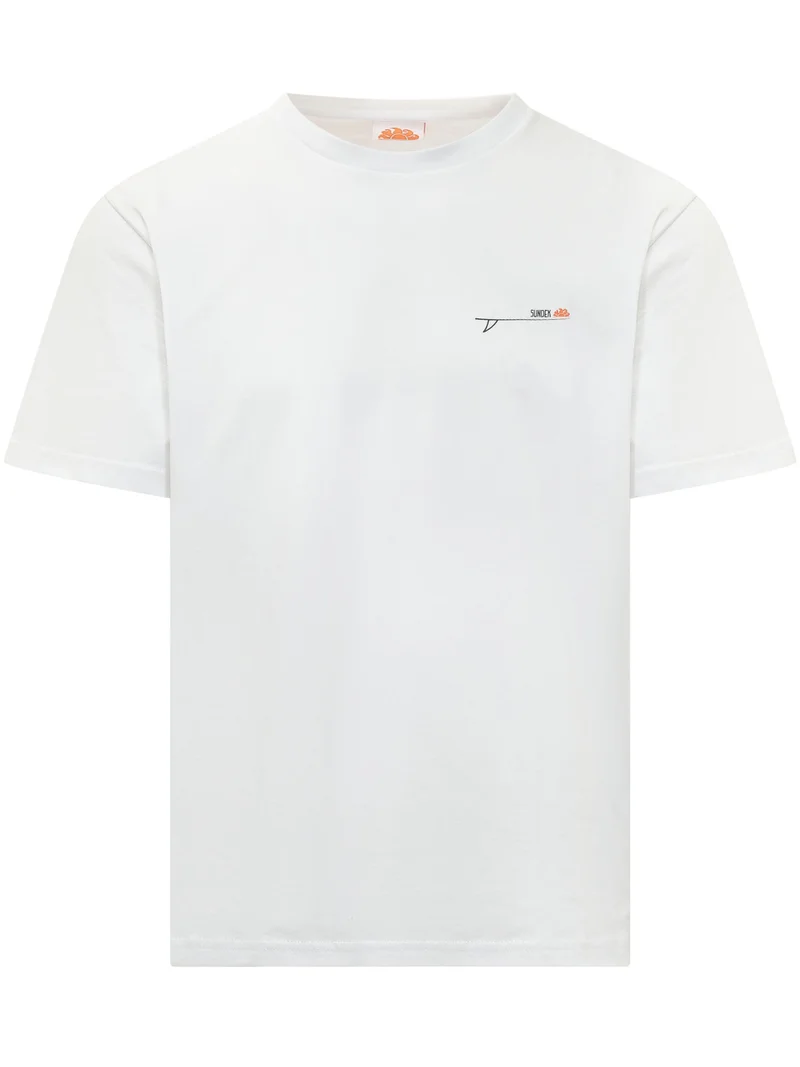 T-shirt con Stampa Logo