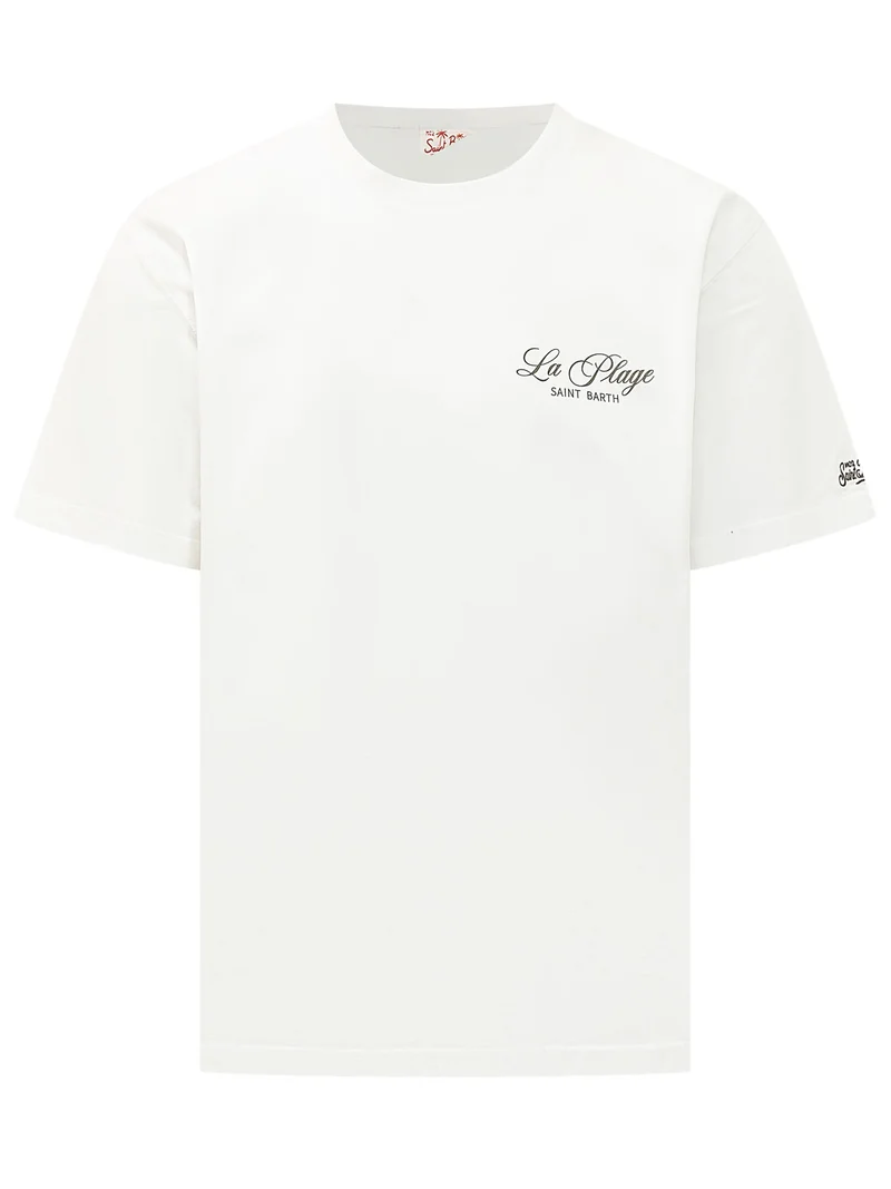 T-shirt Portland con Logo Stampato