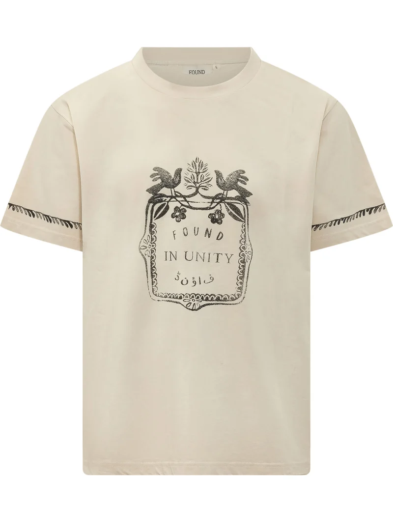 T-shirt con Stampa Grafica