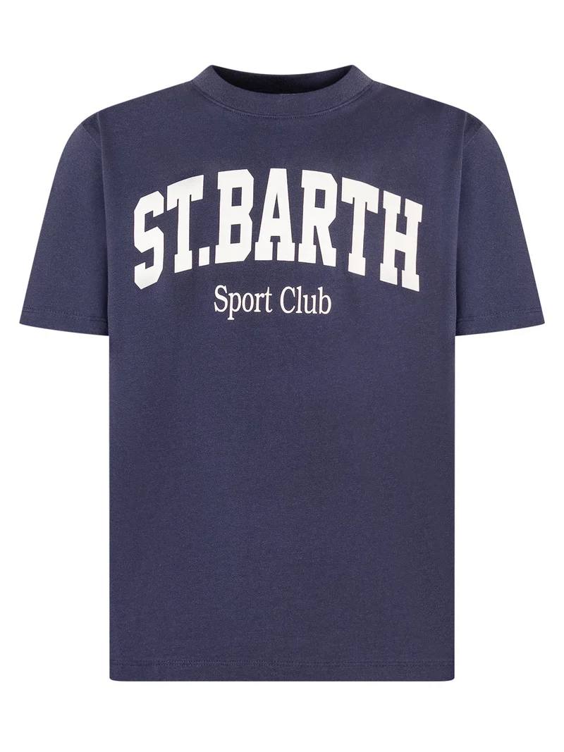 T-shirt con Logo Stampato Frontale