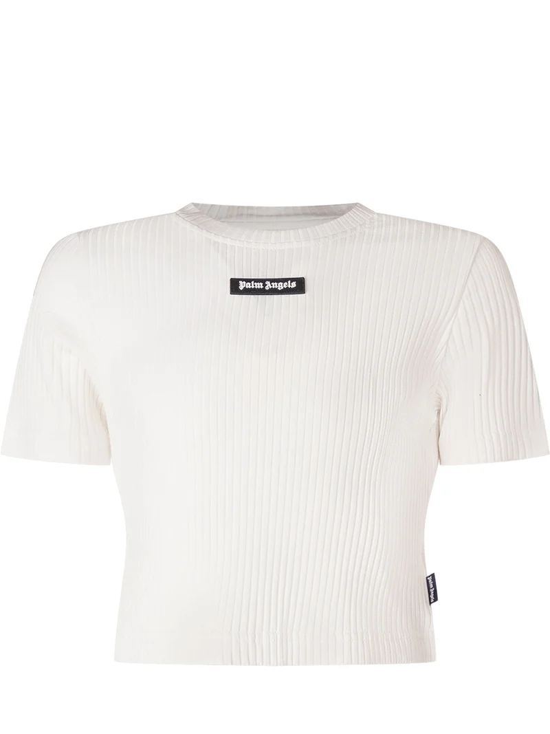 T-shirt Corta a Coste con Logo