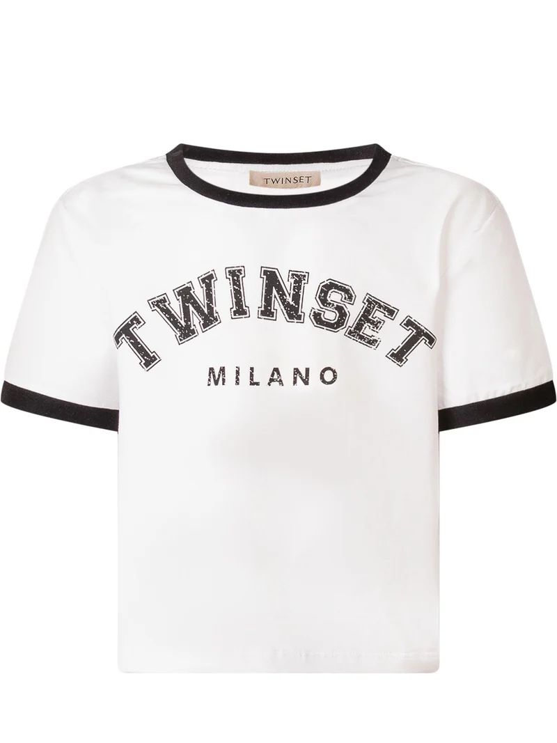 T-shirt con Stampa Logo