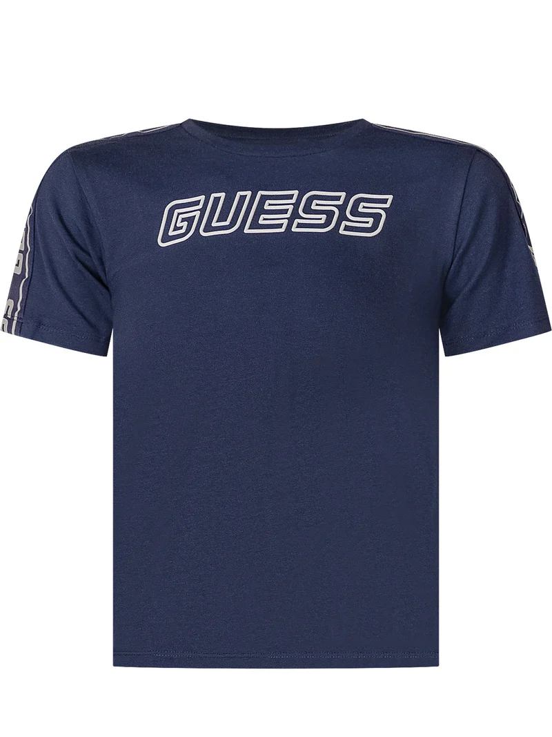 T-shirt con Logo Frontale