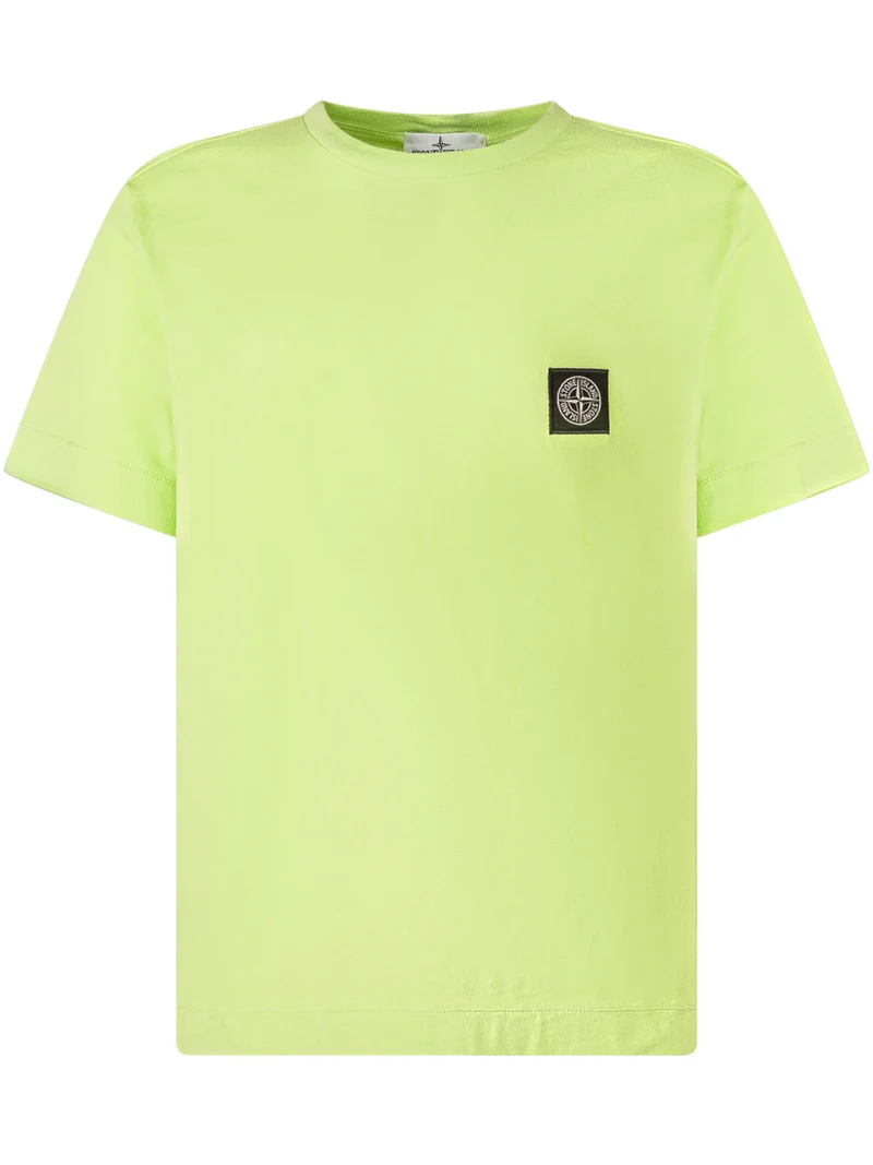 T-shirt con Logo Applicato