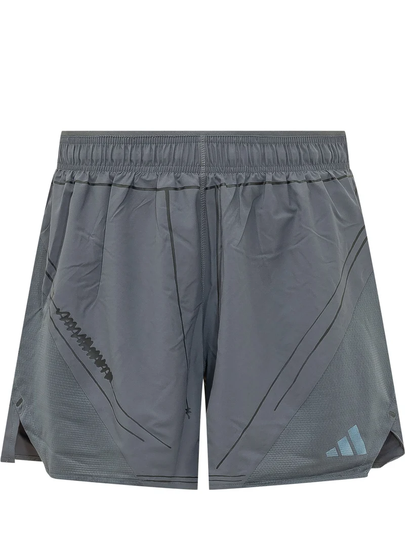 Shorts Tecnici con Inserti e Elastico