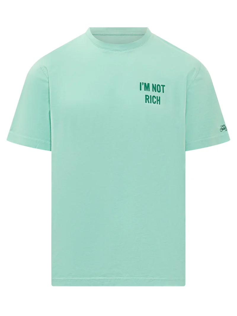 T-shirt con Stampa Lettering