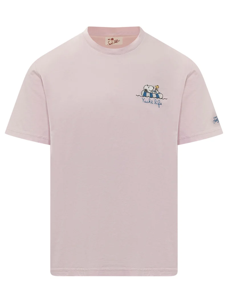T-shirt con Ricamo Grafico