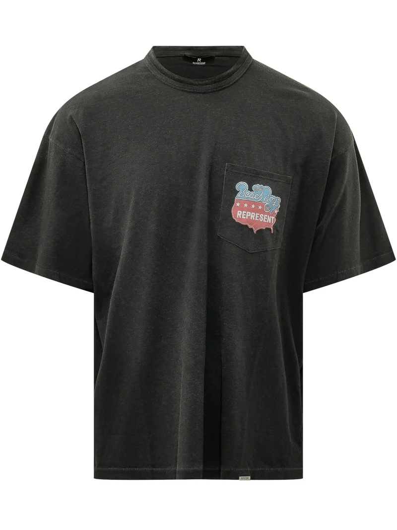 T-shirt Beach Boys con Grafica Frontale