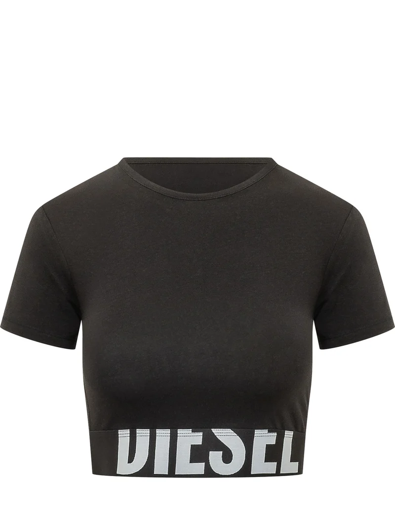 T-shirt Corta con Logo