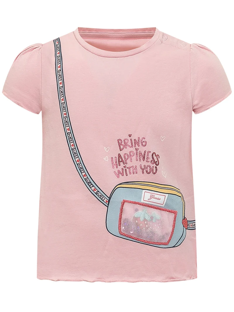 T-shirt con Stampa Borsa