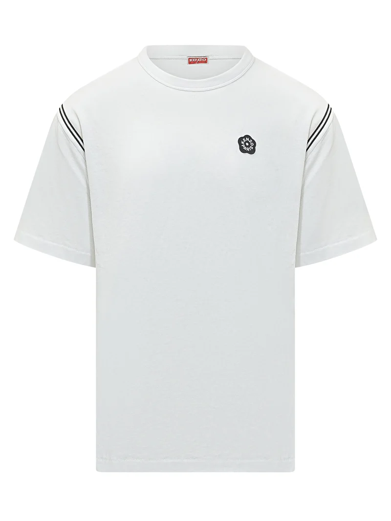 T-shirt a Maniche Corte con Stampa