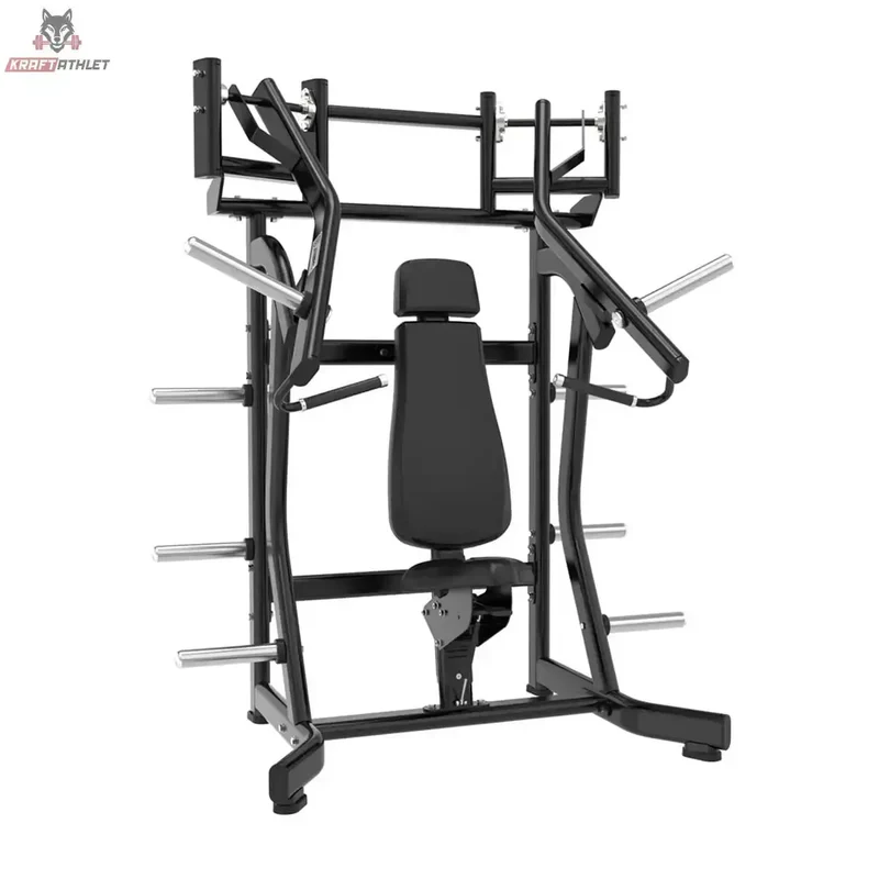 Iso-Laterale Schrägbank-Brustpresse Konvergent Titanium Strength Black Series