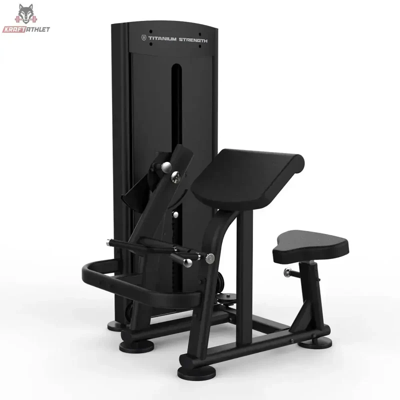 Dual Bizepscurl und Trizepsextension Titanium Strength Black Series