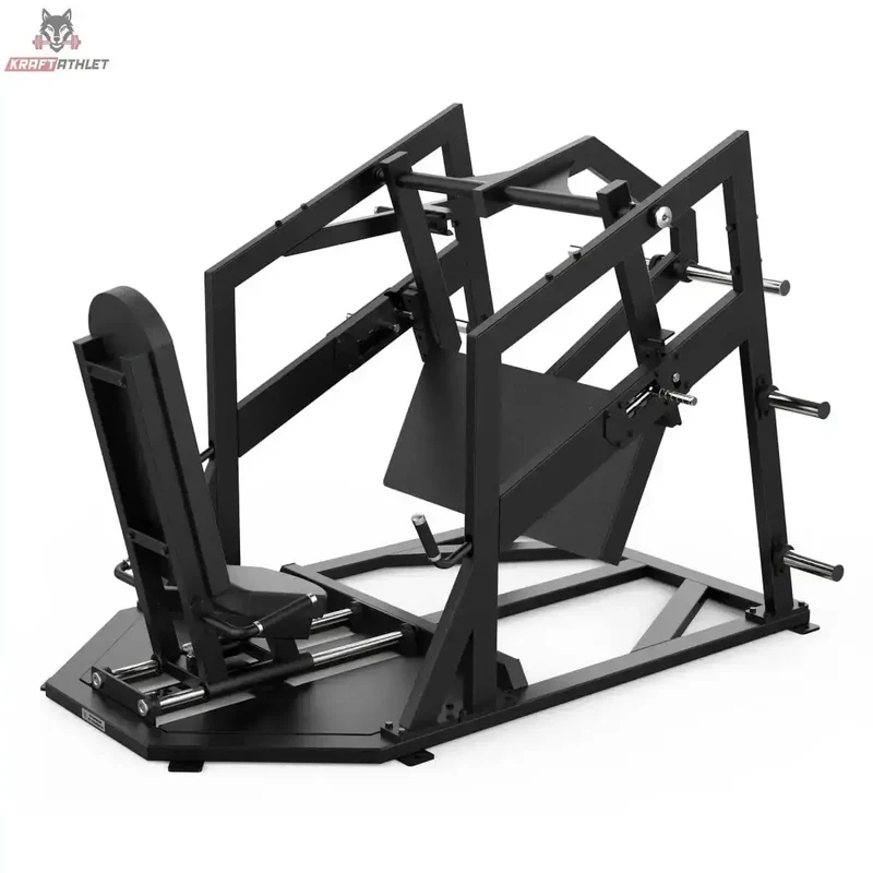 Horizontale Beinpresse Titanium Strength Elite Series – Plattenbestückung