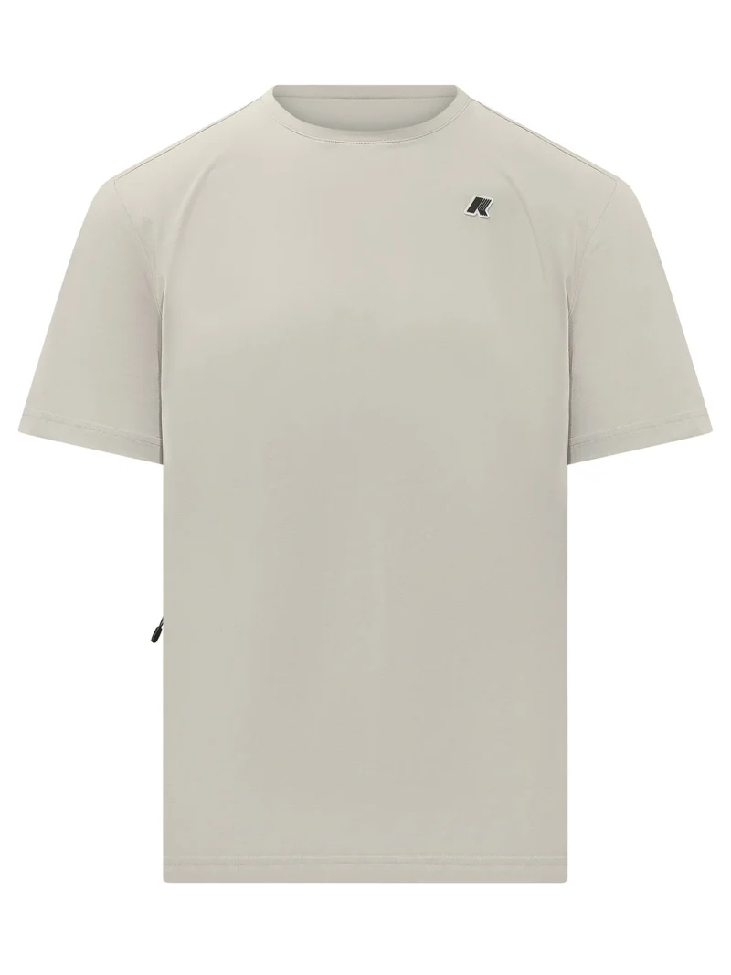 T-shirt con Logo Applicato