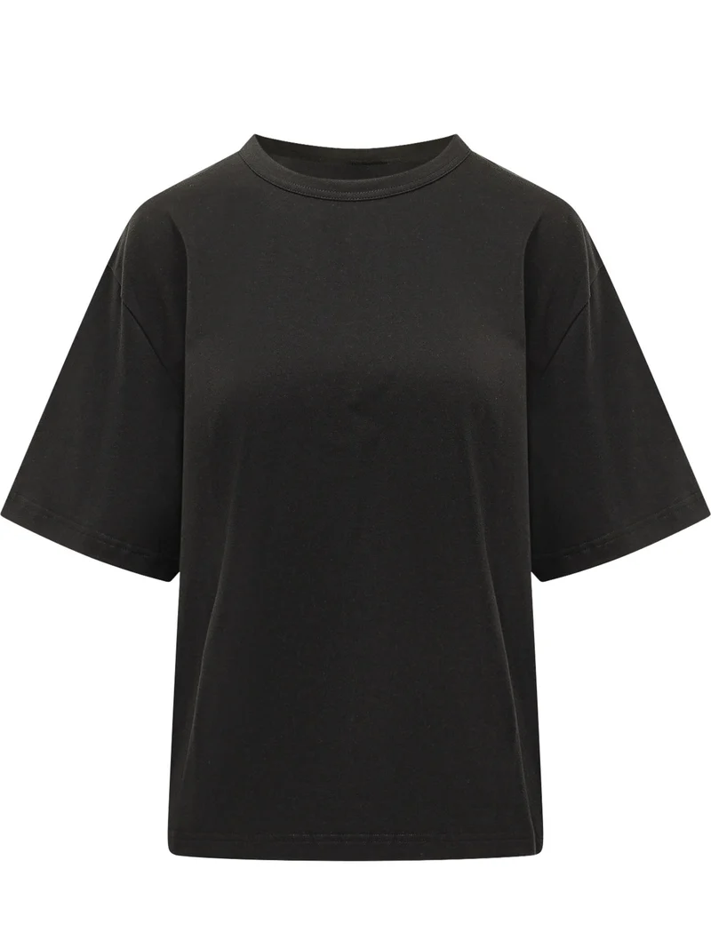 T-shirt Lee con Girocollo e Maniche Corte