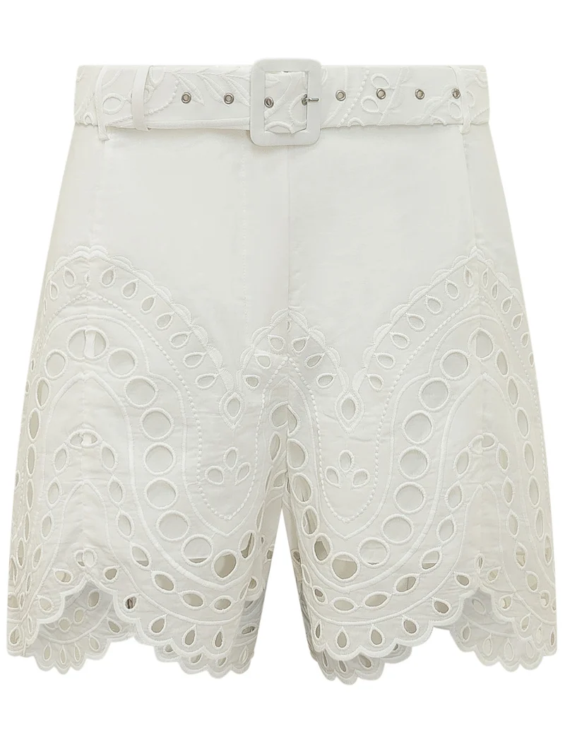 Shorts Dune con Ricamo Traforato