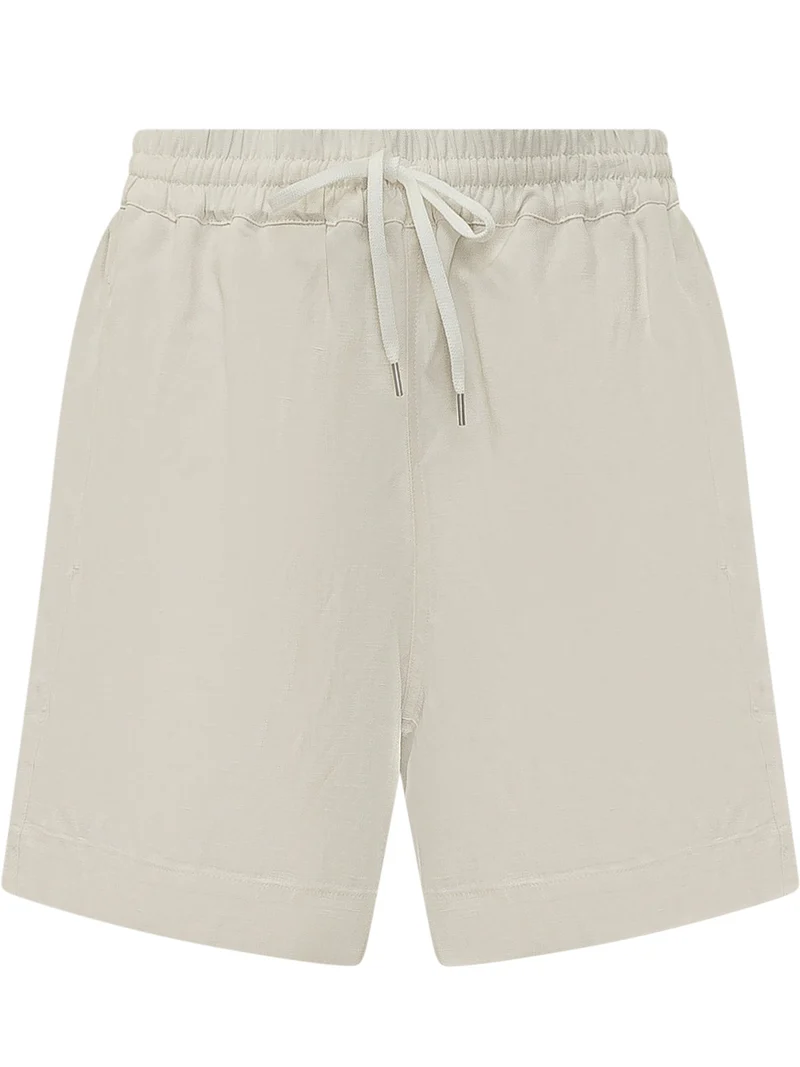 Shorts con Vita Elasticizzata e Coulisse