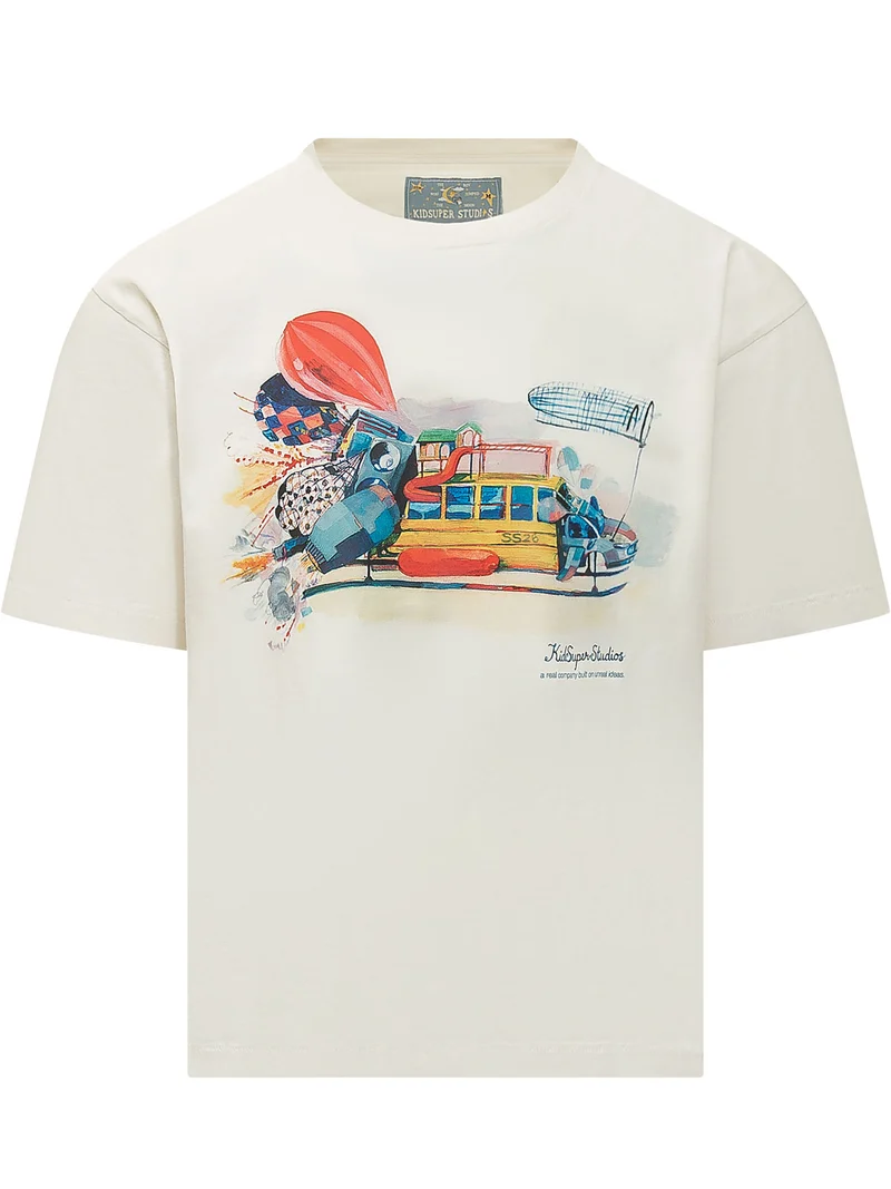 T-shirt con Stampa Grafica