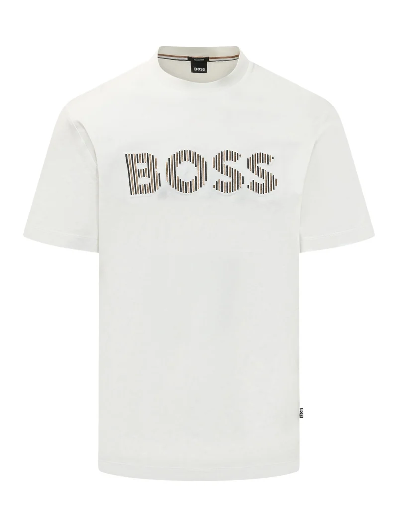 T-shirt con logo frontale