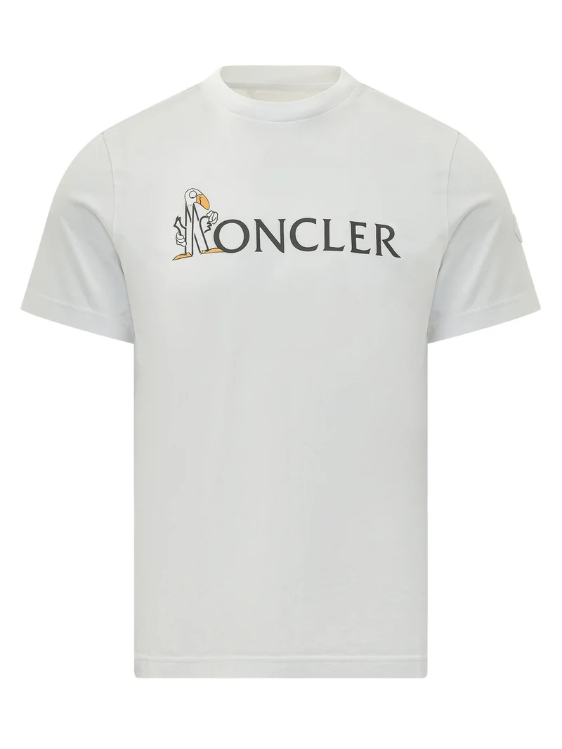T-shirt con Logo sul Petto